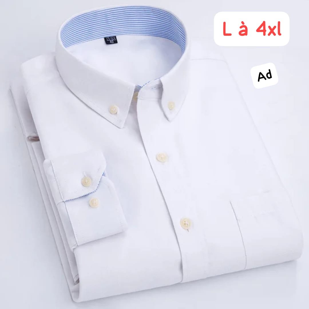 Vignette 6 : Chemise homme manche longue en lin