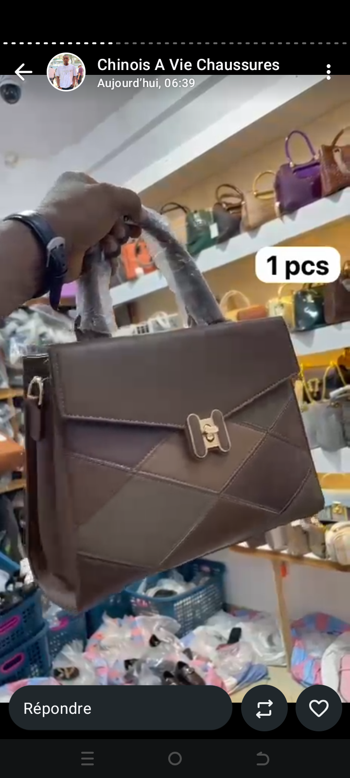 Vignette 4 : Sac de sortie moyen de bonne qualité
