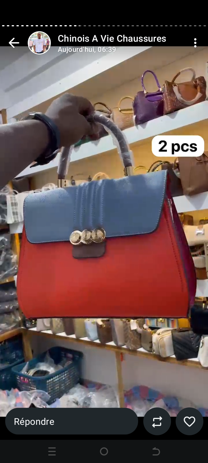 Vignette 6 : Sac de sortie moyen de bonne qualité